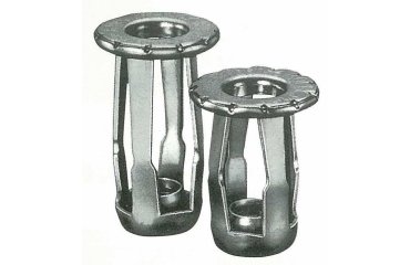 鉄 POPジャックナット SN(中空壁用メネジ)(0.4～4.7mm厚用)